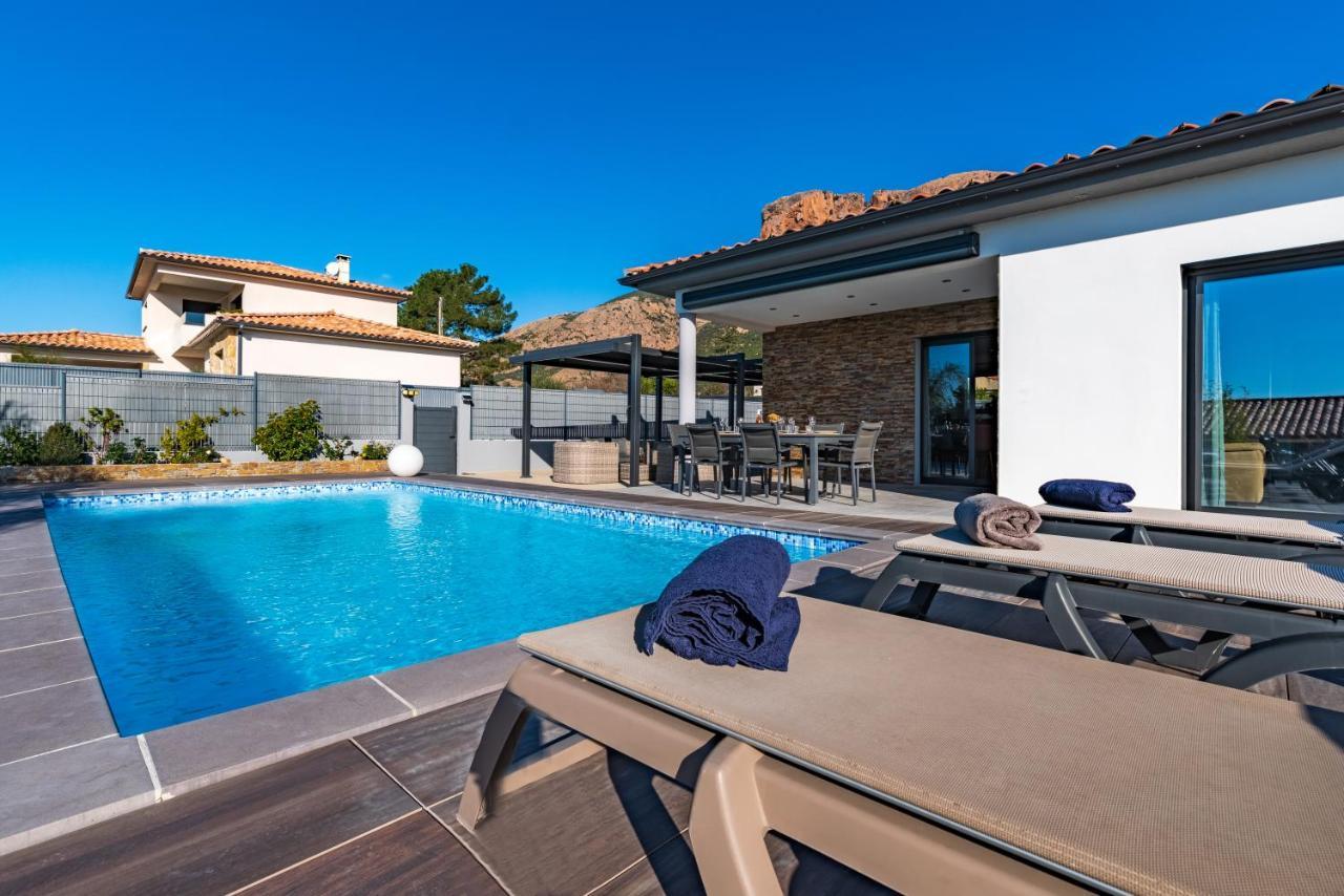 Afa Proche Ajaccio, Magnifique Villa Avec Piscine Privee 8 Personnes Exterior foto